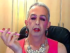 Pink Sissy Faggot Smoke Slut