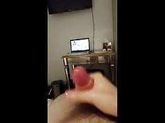 Masterbating in Hotel Room.