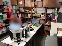 Real Shoplifter Spunked