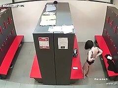 peeping asian bathroom changeroom