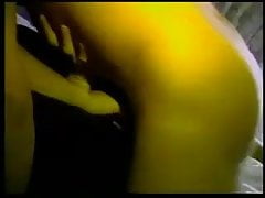 Two blonde sluts share a cock