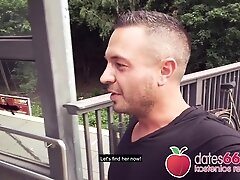 Risky Public Sex with Brunette Teen Alessandra Amore