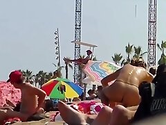 Amateur Topless Beach teens 18+