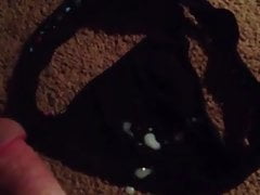 Cumming on panties