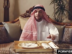 PORNFIDELITY - Nadia Ali Rough Muslim Punishment Sex