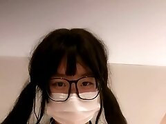Cute Asian Teen Masturbating