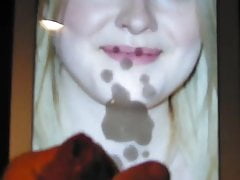 Dakota Fanning cumtribute - november 2013