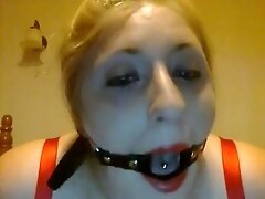 BBW Elle Moon Lipstick Ring Gag Self Bondage