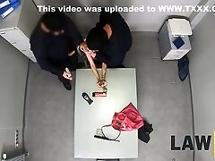 Security Officer Caught Innocent teen 18+ Woman - Adele Unicorn